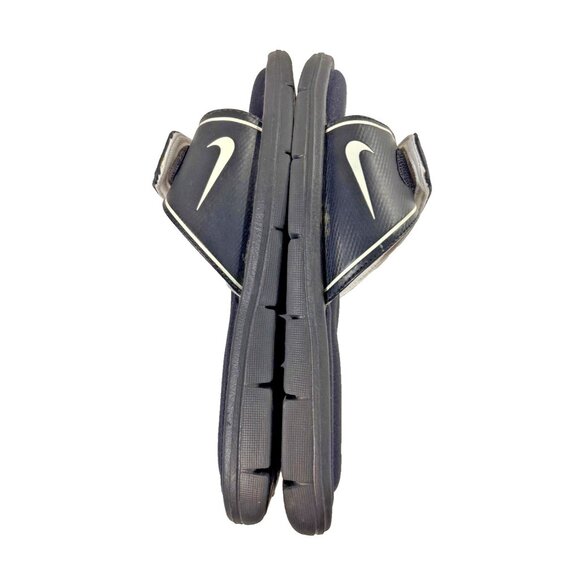 Nike Comfort Footbed Black Slides Sandals Adjustable Strap Women’s Size 10 - Picture 13 of 15